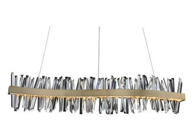 Glacier 64W LED Small Island Pendant by Allegri - 030258-038
