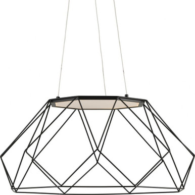 Geodesic 38W 1 LED Light Large Pendant by Progress - P500320-031-30
