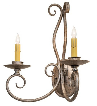 Phillipe 2 Light Wall Sconce 17 x 15 Inches by Meyda Tiffany - 247587