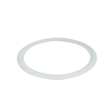 6 Inch Oversize Ring for NEFLINTW R6 in Matte Powder White by Nora  - NEFLINTW-6OR-MPW