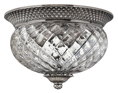 Plantation 2 Light 6.75 Inch Wide Flush Mount by Hinkley - 4102