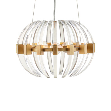 Coquette 3 Light Mini Chandelier by Currey Company - 9000-1193