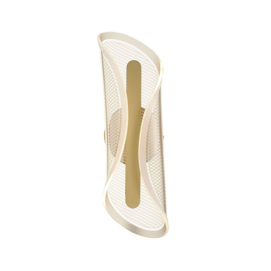 Manta 12W 1 LED Light Wall Sconce by ET2 - E24711-144GLD