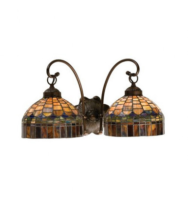 Tiffany Candice 2 Light Wall Sconce by Meyda Tiffany - 18690