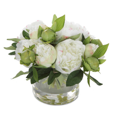 Garden Peony 10.25 Inch Bouquet by Uttermost - 60198