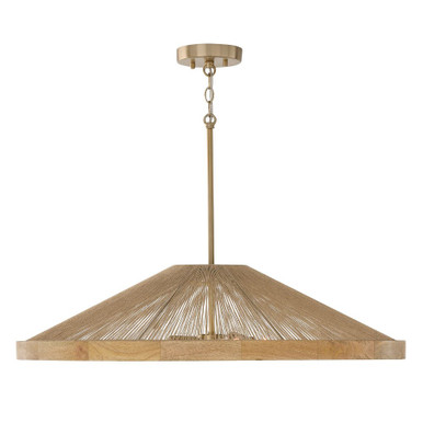 Maya 4 Light Oversized Pendant 31 Inch Wide by Capital - 352841MA