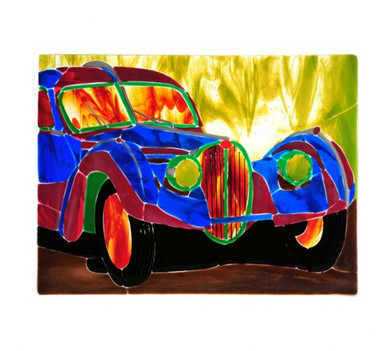 Metro Fusion Bugatti Atlantic 13.375 Inch Window by Meyda Tiffany - 107844