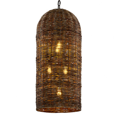 Huxley 5 Light Large Pendant by Troy - F6907-TBZ