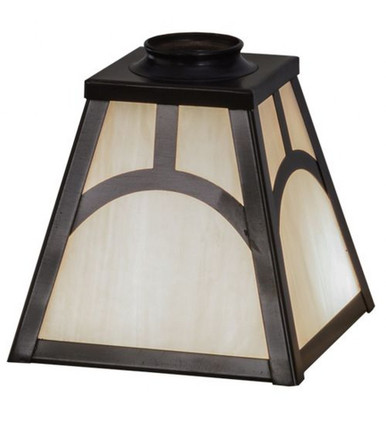 Mission Hill Top Square Shade by Meyda Tiffany - 151020