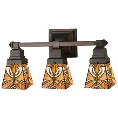 Glasgow Bungalow 3 Light Vanity Light by Meyda Tiffany - 31234
