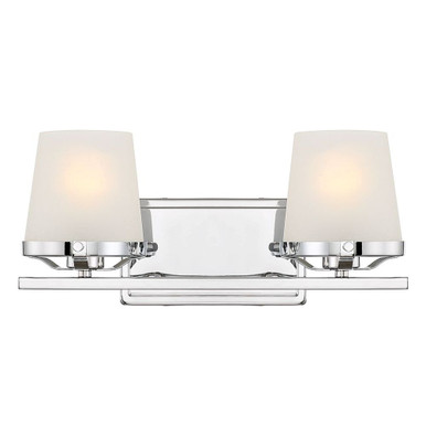 Klein 2 Light Bath Vanity 7.25 Inch Tall and 15.5 Inch Wide by Savoy House - L8-5250-2