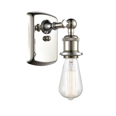 Bare Bulb 1 Light Wall Sconce 6 Inch Tall and 4.5 Inch Wide by Innovations - 516-1W