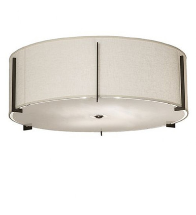 Cilindro Structure 36W 6 LED Flush Mount 15 x 42 In by Meyda Tiffany - 243105