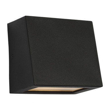 Kakudo 9W 1 LED Outdoor Small Wall Lantern 5 Inch by Visual Comfort Studio - SLO1301TXB