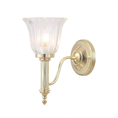 Carroll 1 Light Vanity Light by Lucas and McKearn - BB-CARROLL1