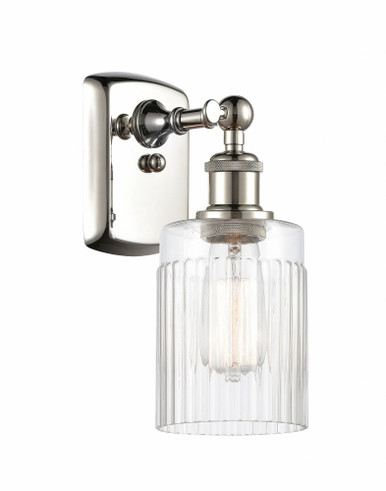 Hadley 1 Light Wall Sconce 10 Inch Tall and 4.5 Inch Wide by Innovations - 516-1W-PN-G342
