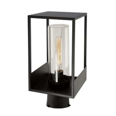 Weybridge 1 Light Outdoor Post Mount 18.74 x 9 Inches by Artcraft  - AC8273BK