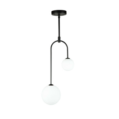 Comet 2 LED Light Small Pendant by Artcraft - AC6652BK