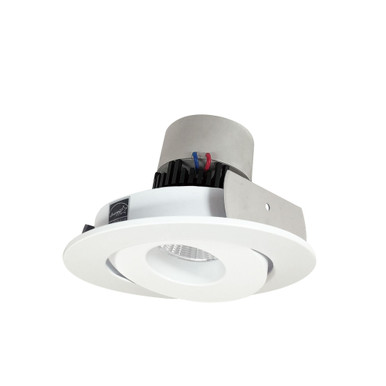 Pearl 12W LED 4 Inches Round Adjustable Gimbal Retrofit by Nora - NPR-4RG