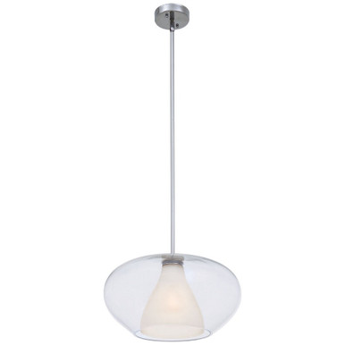 Soft 1 Light Large Pendant by George Kovacs - P3836-17