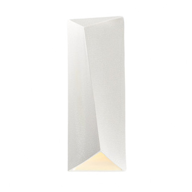 Ceramic 1 LED Light Outdoor Wall Mount by Justice Design - CER-5897W
