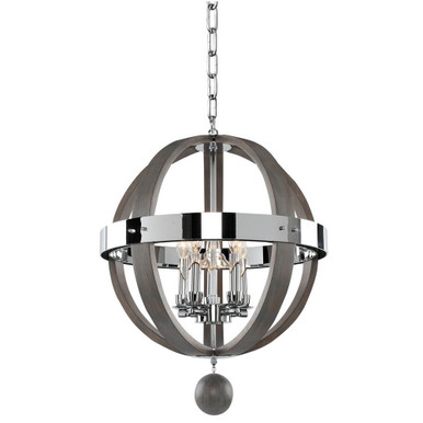 Sharlow 5 Light Large Pendant by Kalco - 300480CH