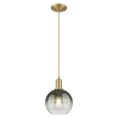 Brookhaven Globe 1 Light Cord Hung Mini Pendant 11.83X8 by Innovations - 716-1P-BB-G483-8SL
