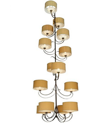 Sequoia 14 Light 4 Arm Chandelier 150 x 60 Inches Wide by Meyda Tiffany - 127593