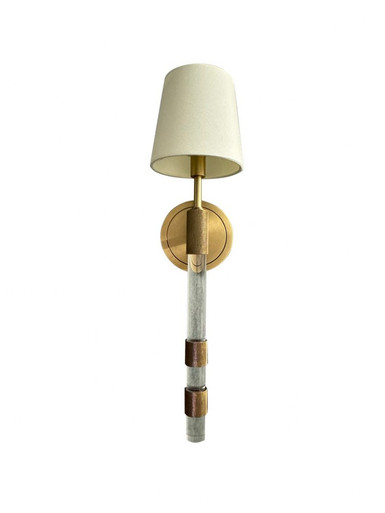 1 Light Round Wall Sconce 23 Inch Tall and 6 Inch Wide by House of Troy - WL308