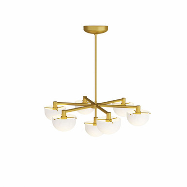 Boîte 6 LED Light Oversized Chandelier by Arteriors - GKDMC01