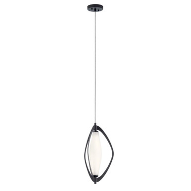 Kivik 9W 1 LED Light Medium Pendant by Elan - 8387