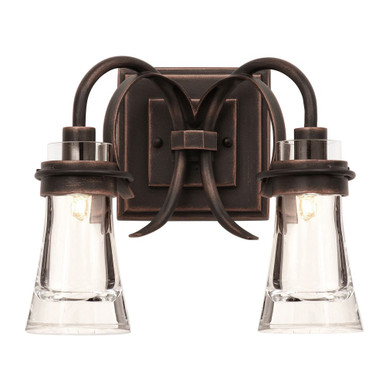 Dover 2 Light Vanity Light by Kalco - 2912AC