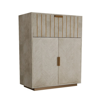 Upton Cocktail Cabinet 49.5 Inch Tall and 38.5 Inch Wide by Arteriors - FNS05