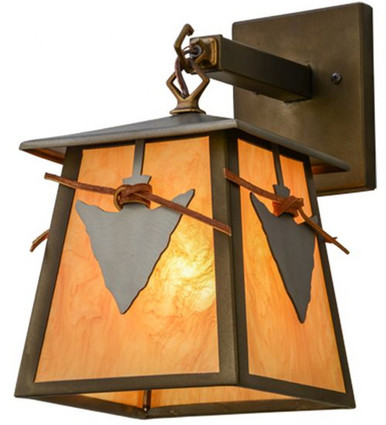 Arrowhead 1 Light Wall Sconce 12 x 7 Inches by Meyda Tiffany - 154991