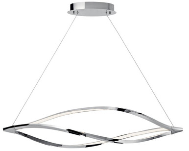 Meridian 1 LED Light Small Chandelier by Elan - 833-53C