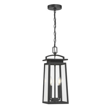 Kendrix 2 Light Outdoor Pendant 20 Inch Tall X 7.5 Inch Wide by Millennium - 66102-PBK