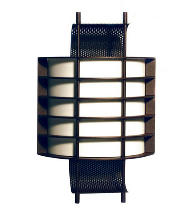 Agate 1 Light Wall Sconce 15 x 10 Inches by Meyda Tiffany - 120134