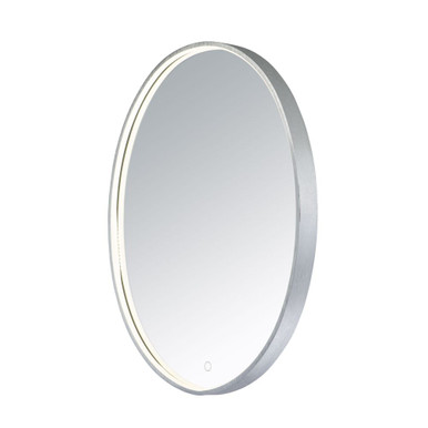 Mirror 22W 1 LED Oval Mirror 23.75 Inch Wide by 29.5 Inch High by ET2 - E420-23LOM