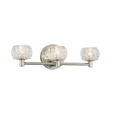 Ella 9W 3 LED Vanity Light by Kalco - 312833PN