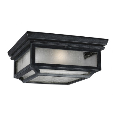 Sean Lavin 2 Light Outdoor Flush Mount by Visual Comfort Studio - ol10613dwz