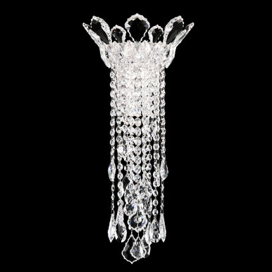 Trilliane Strands 2 Light Crystal Wall Sconce 21 Inch Tall by Schonbek - TR0833N-401R