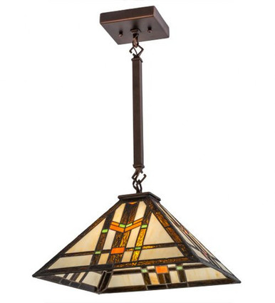 Prairie Wheat 1 Light Pendant 24 x 19.5 Inches by Meyda Tiffany - 169999