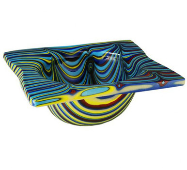 Metro Fusion Tropical 4 Inch Glass Bowl by Meyda Tiffany - 113016