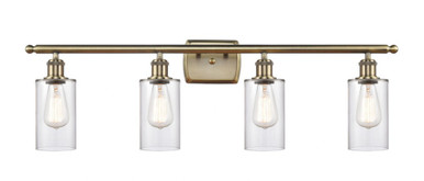 Clymer 4 Light Bath Vanity 9.88 Inch Tall X 33.88 Inch Wide by Innovations - 516-4W-AB-G802