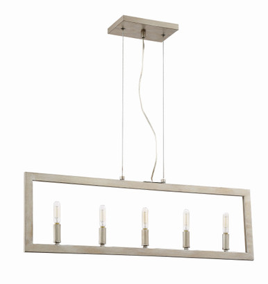 Portrait 5 Light Mini Linear Island Pendant by Craftmade - 44975