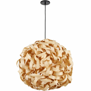 Bailey 1 Light Large Pendant by Dainolite - BLY-241P-MB