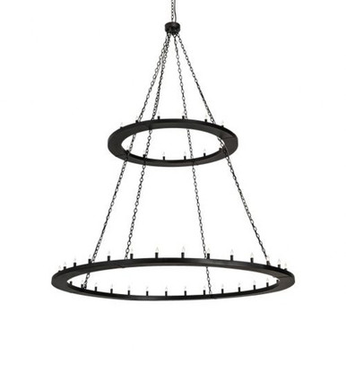 Loxley 48 Light 2 Tier Chandelier 103 x 84 Inches Wide by Meyda Tiffany - 236362