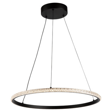 Nova 29W LED Light Large Pendant by Artcraft - AC6711BK