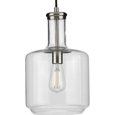Latrobe 1 Light Small Pendant 15.5 Inch Tall by Progress - P500230