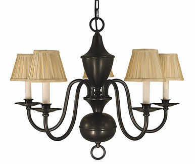 Jamestown 5 Light Medium Chandelier by Framburg 2535 - 2535